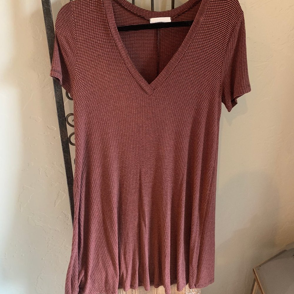 Striped T-shirt Dress
